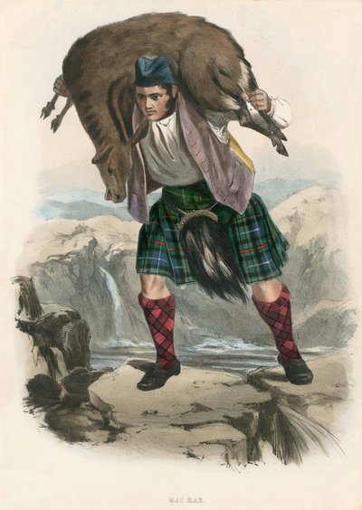 Mac Rae, from The Clans of the Scottish Highlands by Robert Ronald McIan